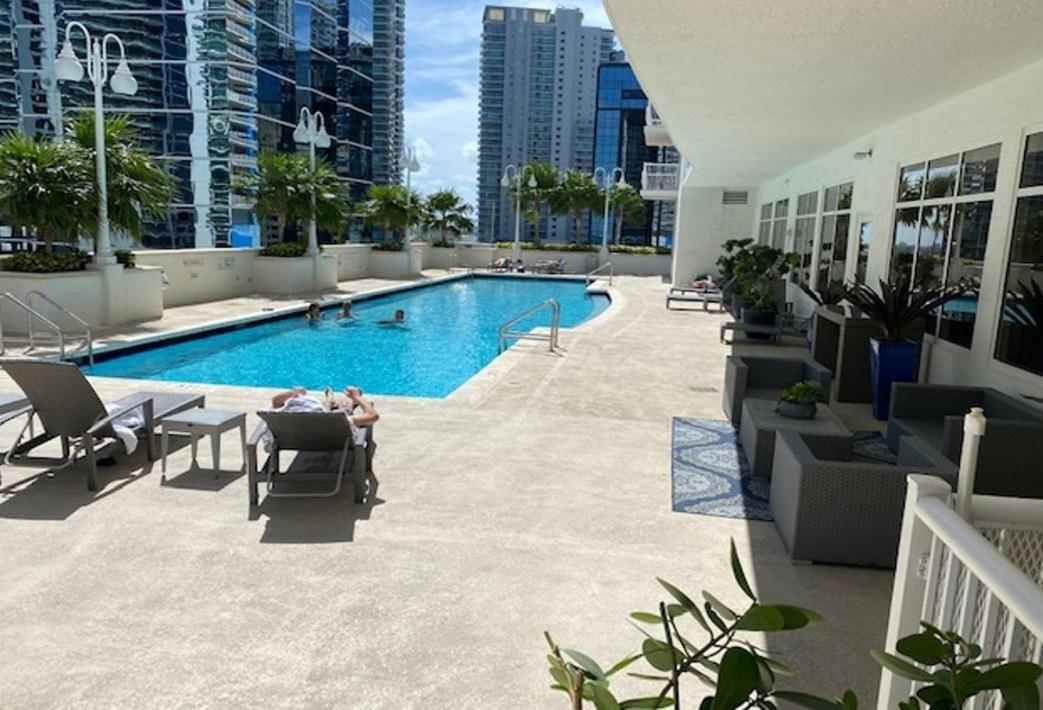 Elite Brickell Studio On The Bay Aparthotel Miami Exterior foto